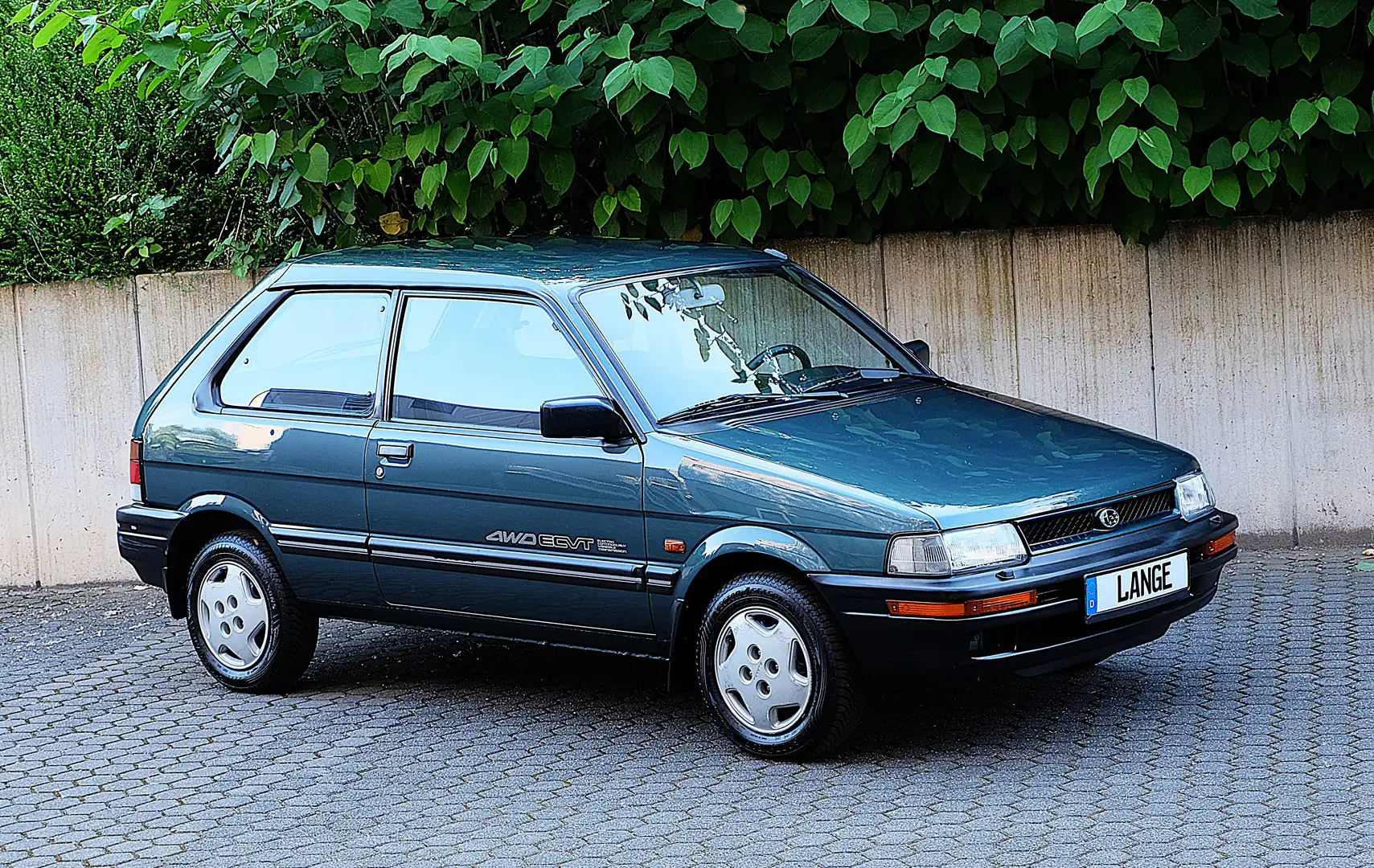 Subaru Justy 1200 4WD GLi in außergewöhlichem Zustand !!! Verde - 1