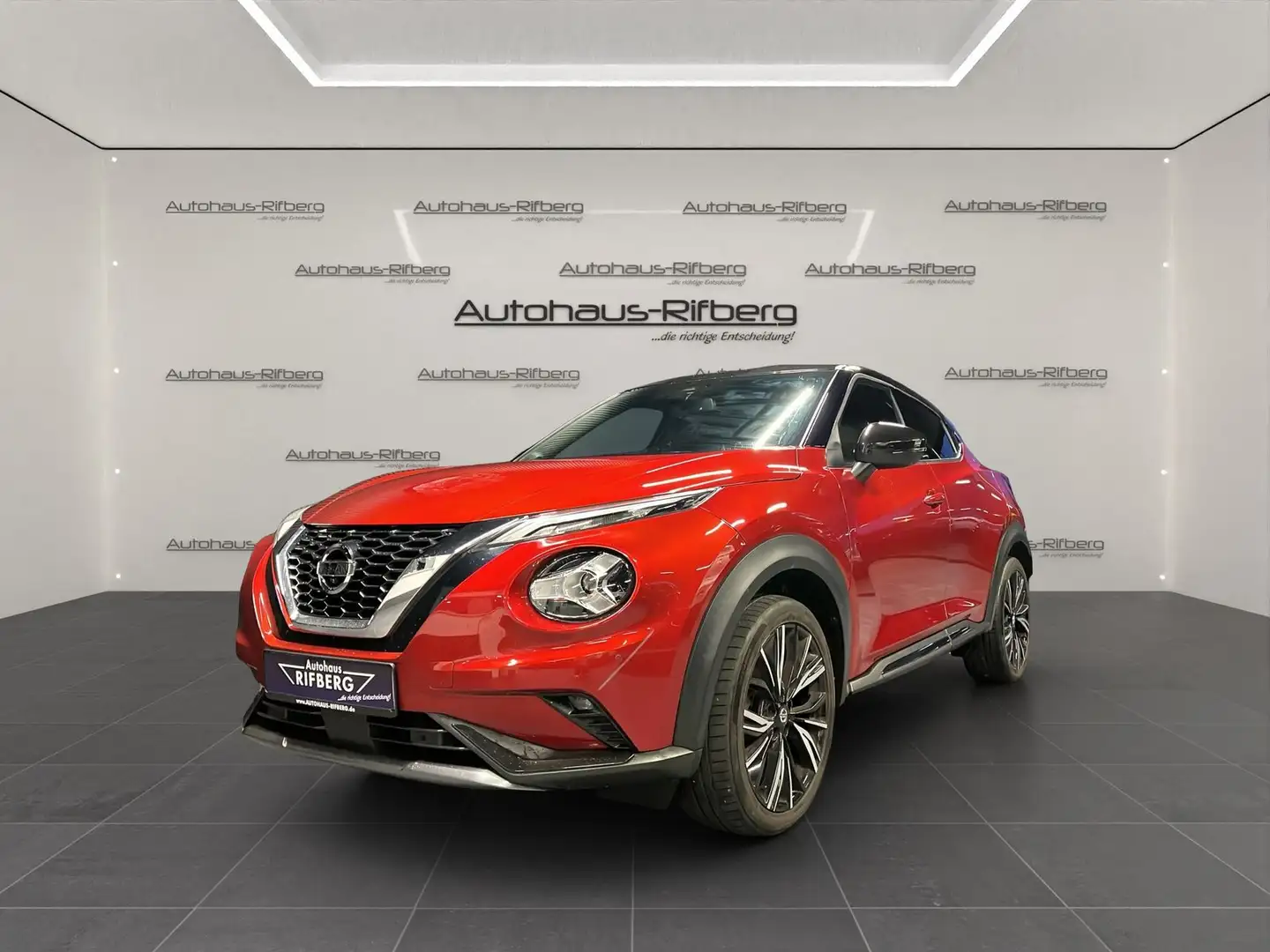 Nissan Juke 1.0 DIG-T N-Design/ACC/360°/LED/BOSE/NAVI Rouge - 1