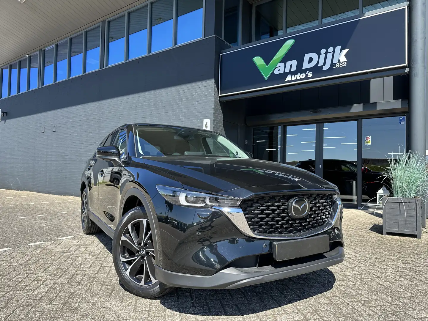 Mazda CX-5 2.0 Autom.M Hybrid Bose El.Klep Navi 360Camera Zwart - 1