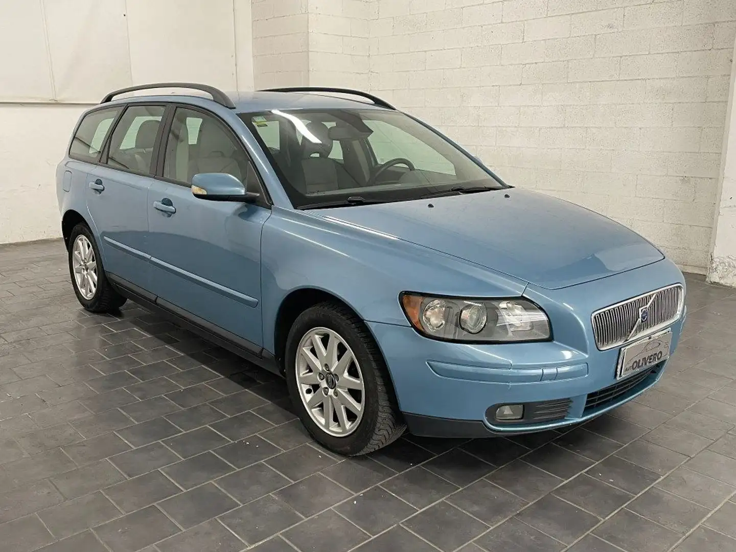 Volvo V50 2.0 D 136cv Momentum-UNIPRO Blu/Azzurro - 1