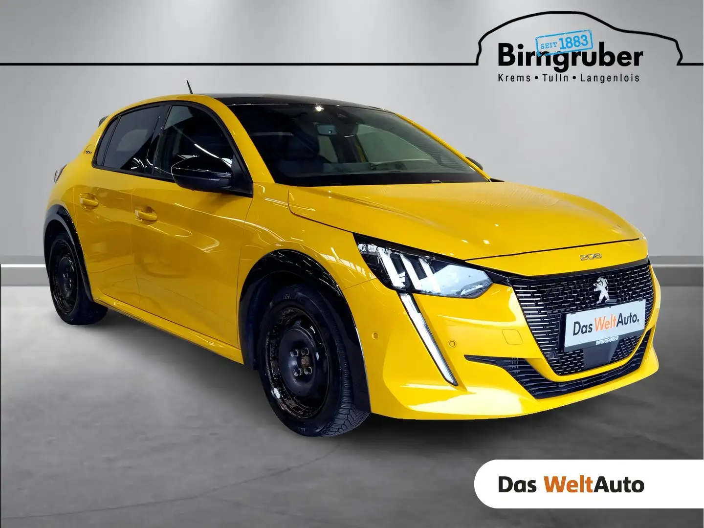 Peugeot 208 GT-Line PureTech 130 S&S EAT8 Aut. Gelb - 1