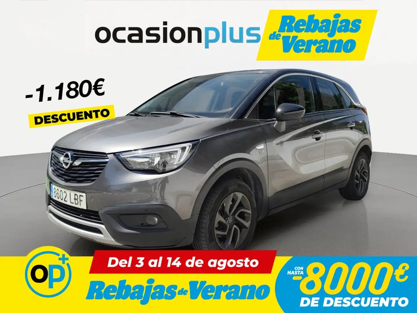 Opel Crossland X 1.2T S&S Design Line - 120 Aniversario Aut. 110 Gris - 1