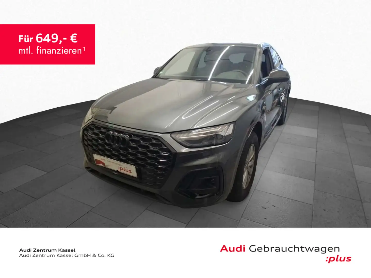 Audi Q5 SB 40 TDI qu. S line Matrix B&O Pano Kamera Grau - 1