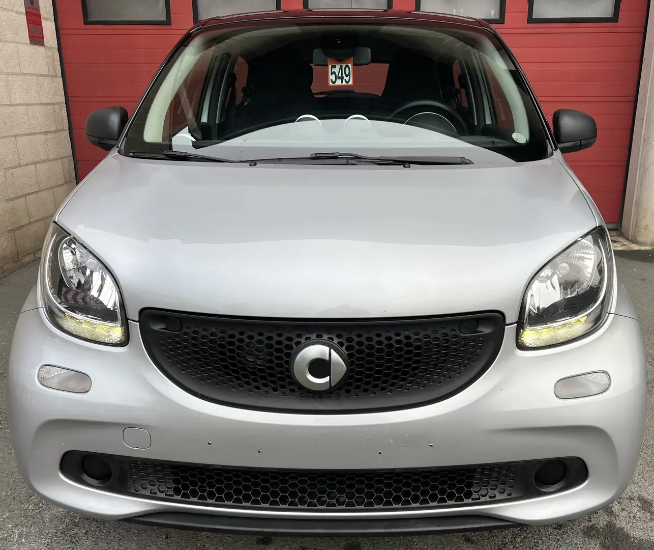 smart forFour 1.0i Edition + CLIM + CAR-PASS Gris - 2
