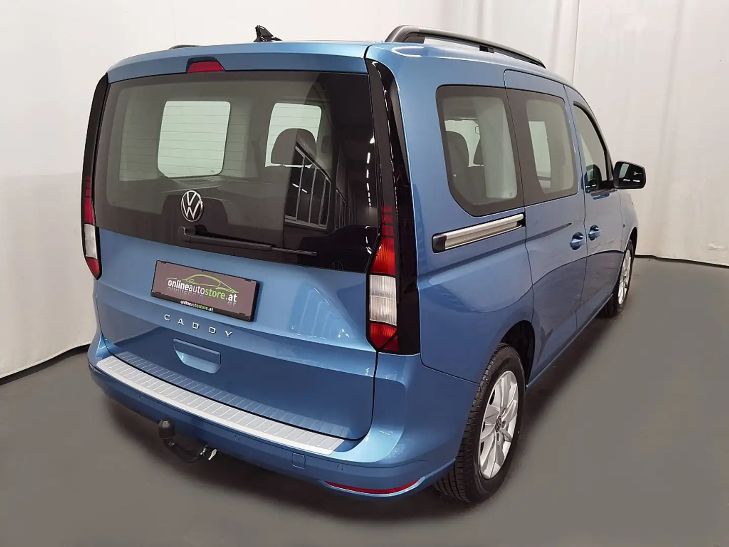 Volkswagen Caddy Kombi 2,0 TDI DSG, NAVI, AHV, PDC Blu/Azzurro - 2