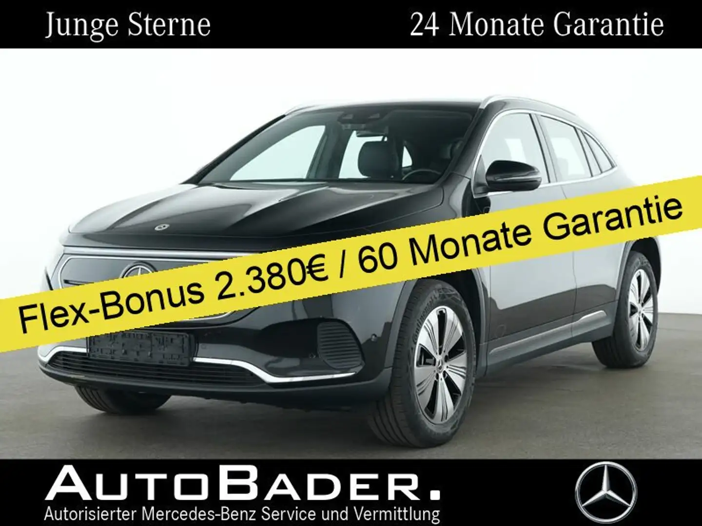 Mercedes-Benz EQA 250 EQA 250 Advanced MBUX Park-Spgl-Pkt RFK VzAss Navi Schwarz - 1