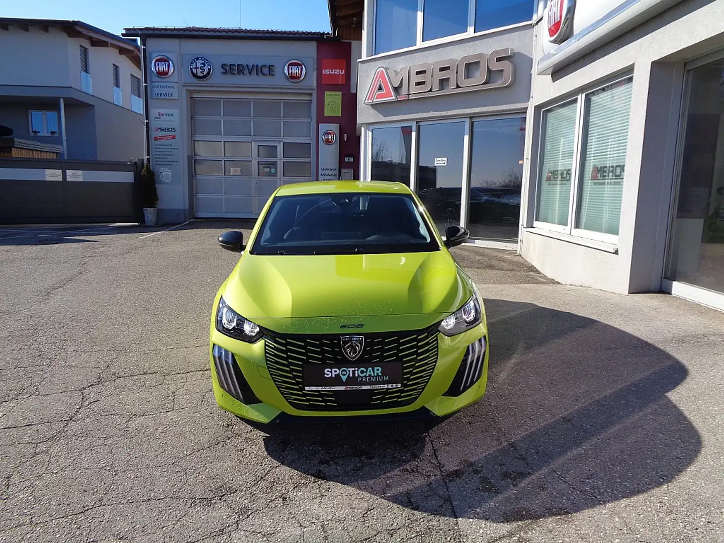 Peugeot 208 PureTech 100 S&S Allure TOP Ausstattung Gelb - 1
