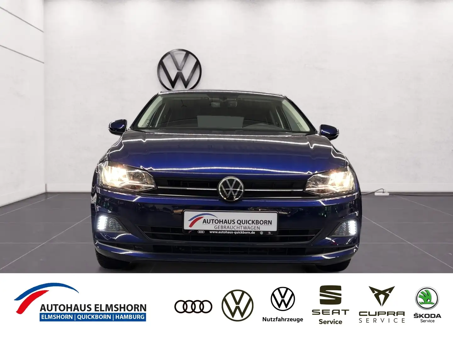 Volkswagen Polo United 1.0 TSI APP PDC SHZ KLIMA Azul - 1