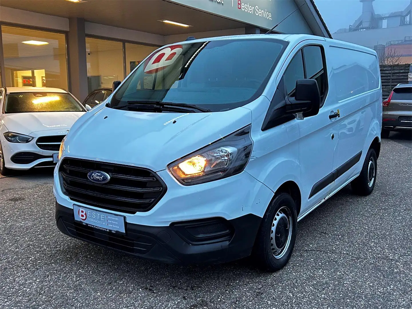 Ford Transit Custom Kasten 2,0 L1H1 280 Blanc - 1
