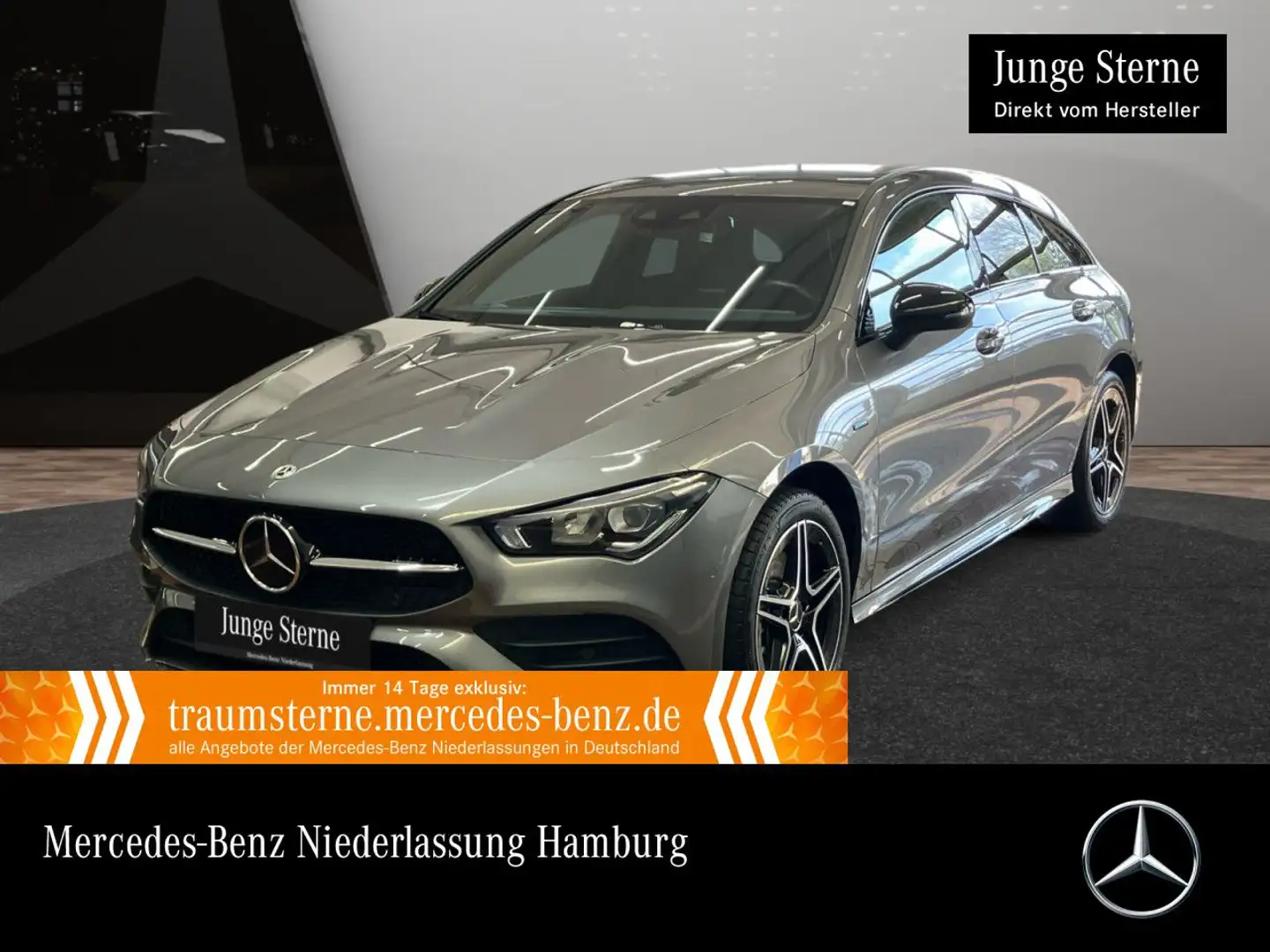 Mercedes-Benz CLA 250 e EDITION 2020+AMG+NIGHT+LED+KAMERA+8G Grijs - 1