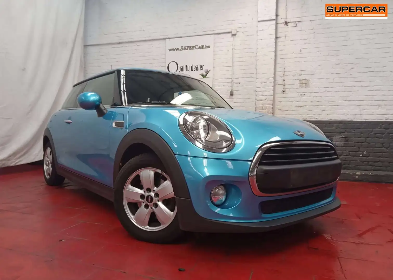 MINI One 1.2i First * A/C * GPS * JANTE ALU * 195 X 48 MOIS Bleu - 1
