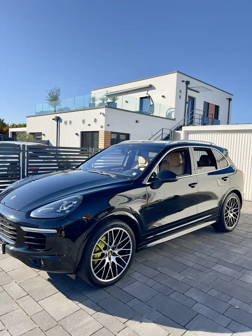 Porsche Cayenne Diesel Tiptronic S 22 Zo. Matrix Chrono Luft Schwarz - 1