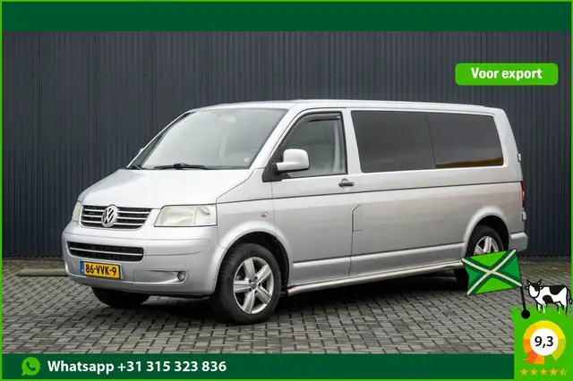 Volkswagen T5 Transporter 2.5 TDI 340 L2H1 | 174 PK | Navi | Airco | Trekhaa