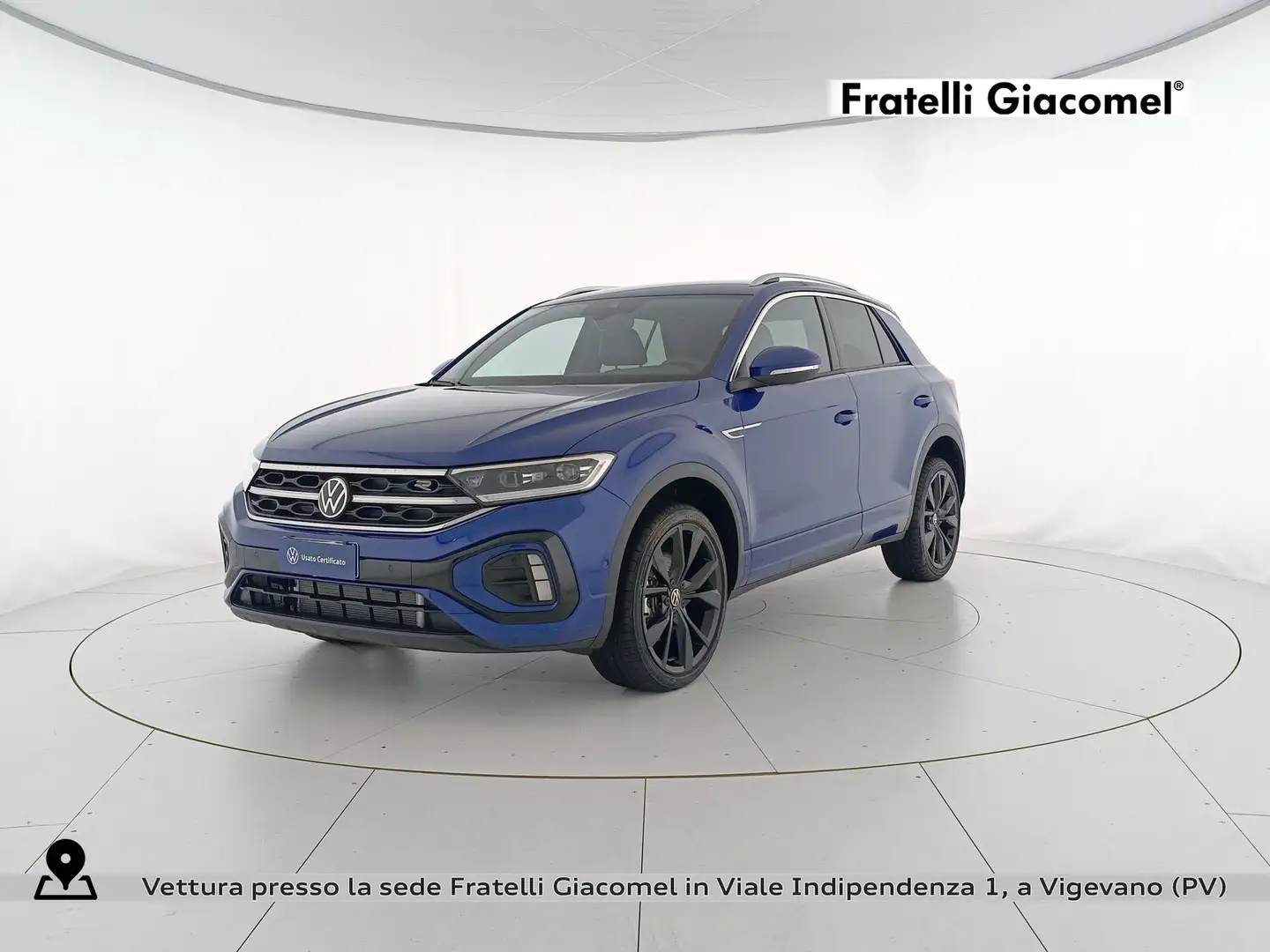 Volkswagen T-Roc 2.0 tdi r-line 150cv dsg Bleu - 1
