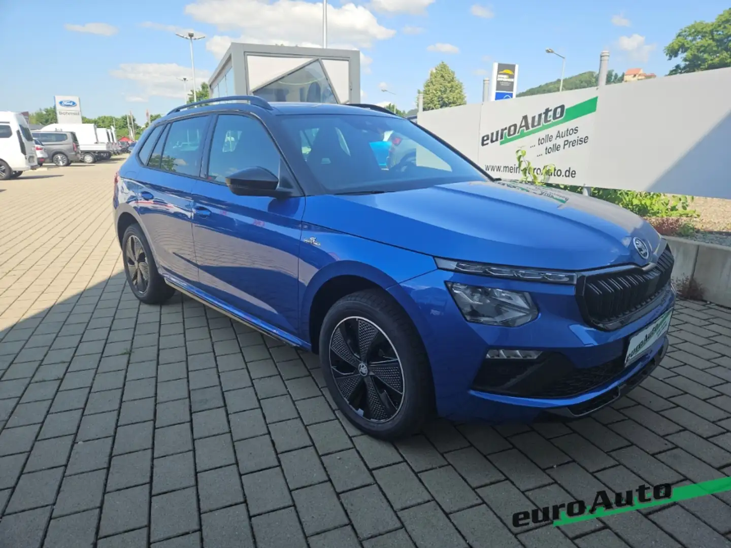 Skoda Kamiq Monte Carlo 1.5 TSi Matrix LED 5 Jahre Garantie Bleu - 2
