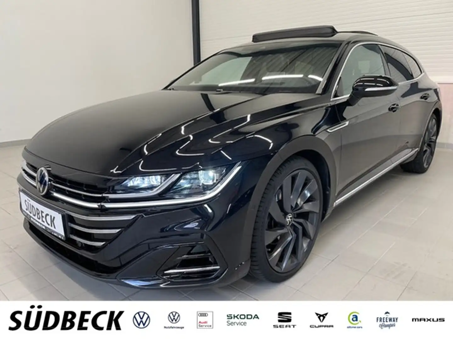 Volkswagen Arteon Shooting Brake 2.0TDI R-Line 4Motion APP+ACC+LA... Schwarz - 1