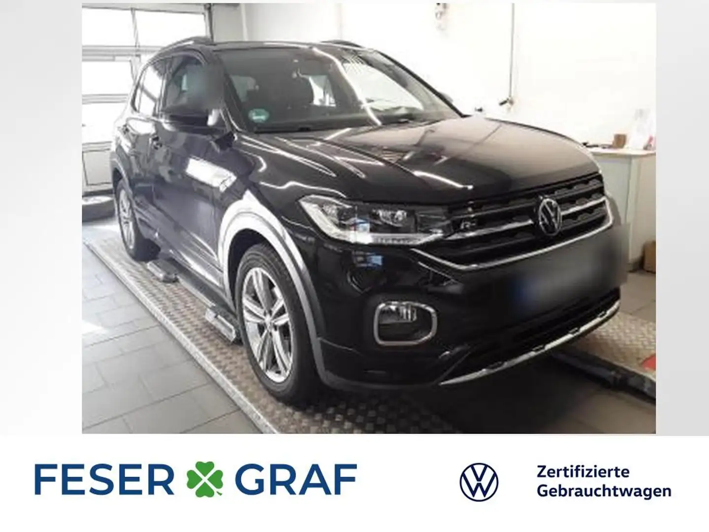 Volkswagen T-Cross R-Line 1.0 TSI DSG Navi Kamera LED SiHz Schwarz - 1