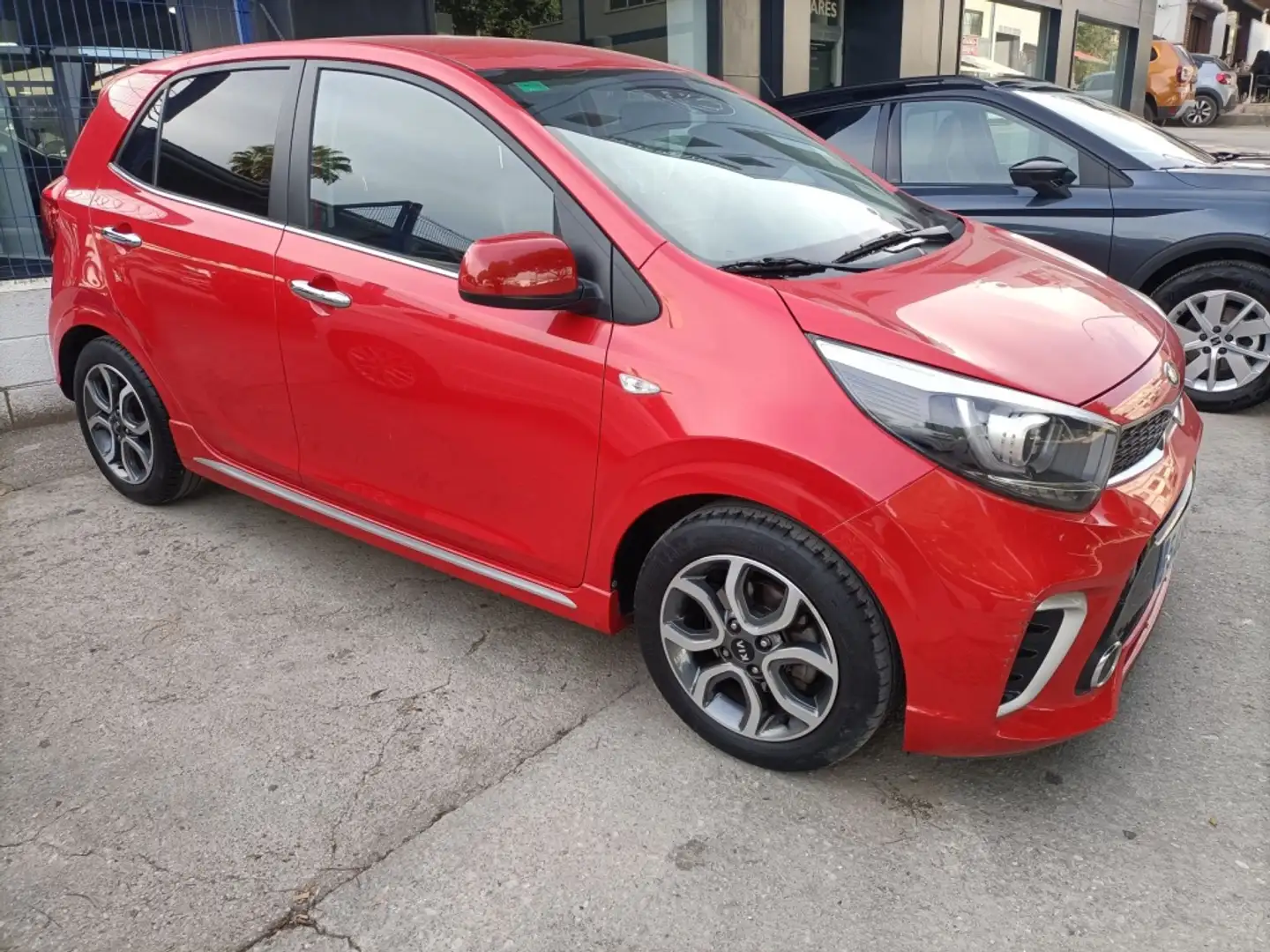 Kia Picanto 1.0 CVVT Eco-Dynamics GT Line Rojo - 1