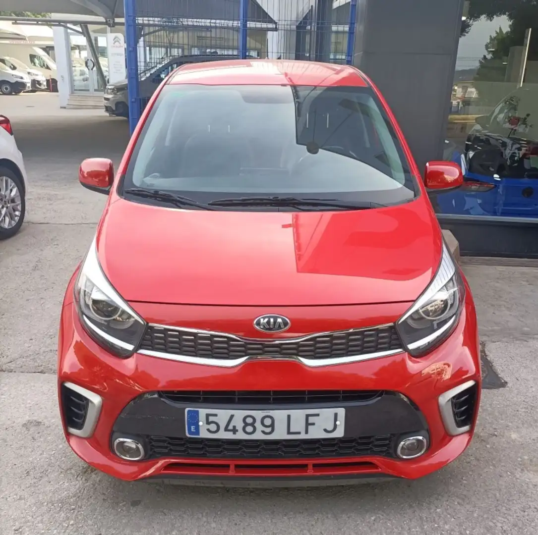 Kia Picanto 1.0 CVVT Eco-Dynamics GT Line Rojo - 2
