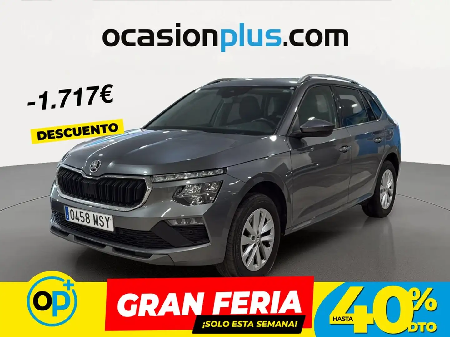 Skoda Kamiq 1.0 TSI Selection DSG7 85kW Gris - 1