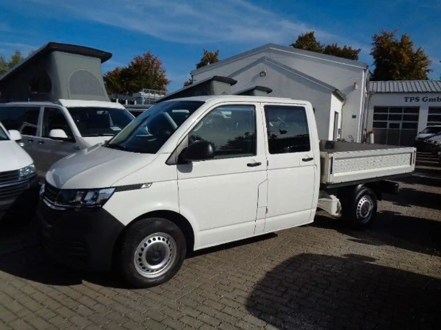 Volkswagen T6.1 Doka 4motion 1. Hand Wit - 1
