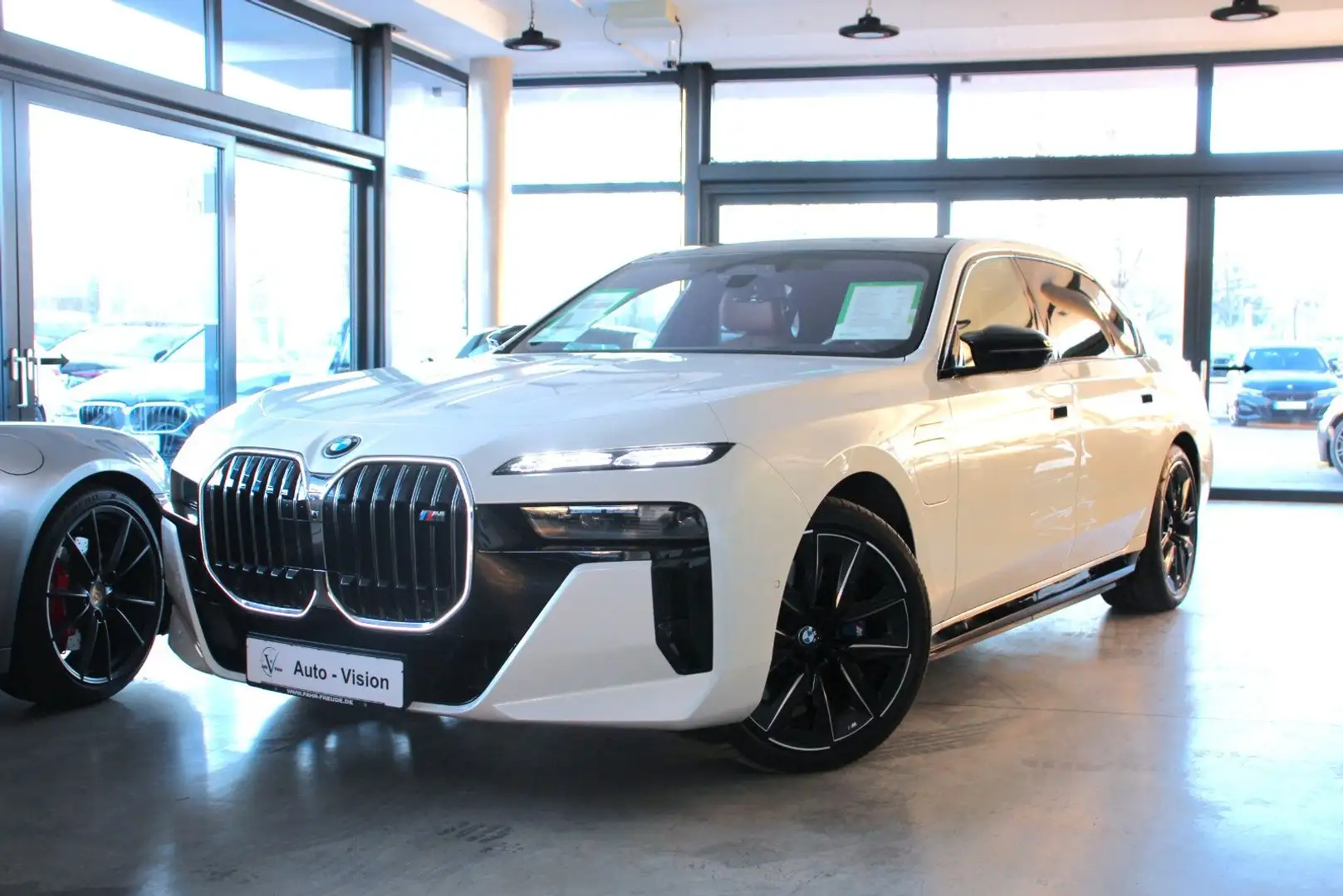 BMW 760 e xDrive *Vollausstattung*FULL*Unfallfrei Blanc - 1