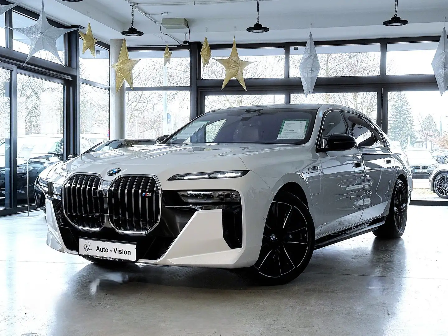 BMW 760 e xDrive *Vollausstattung*FULL*Unfallfrei Weiß - 1