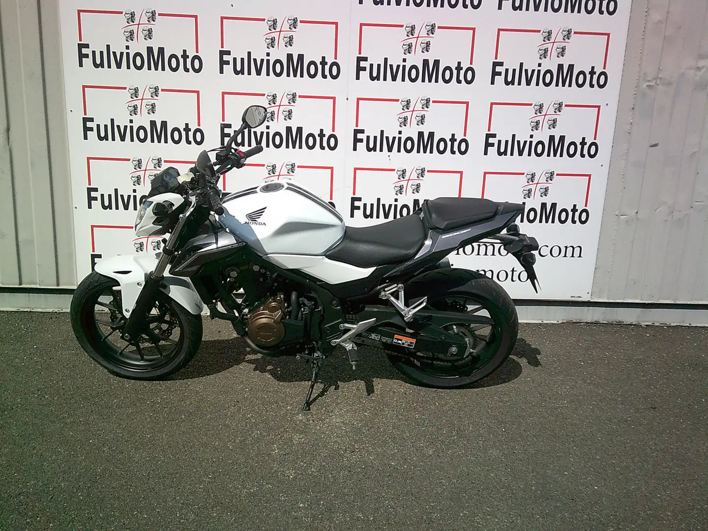 Honda CB 500 Bílá - 1