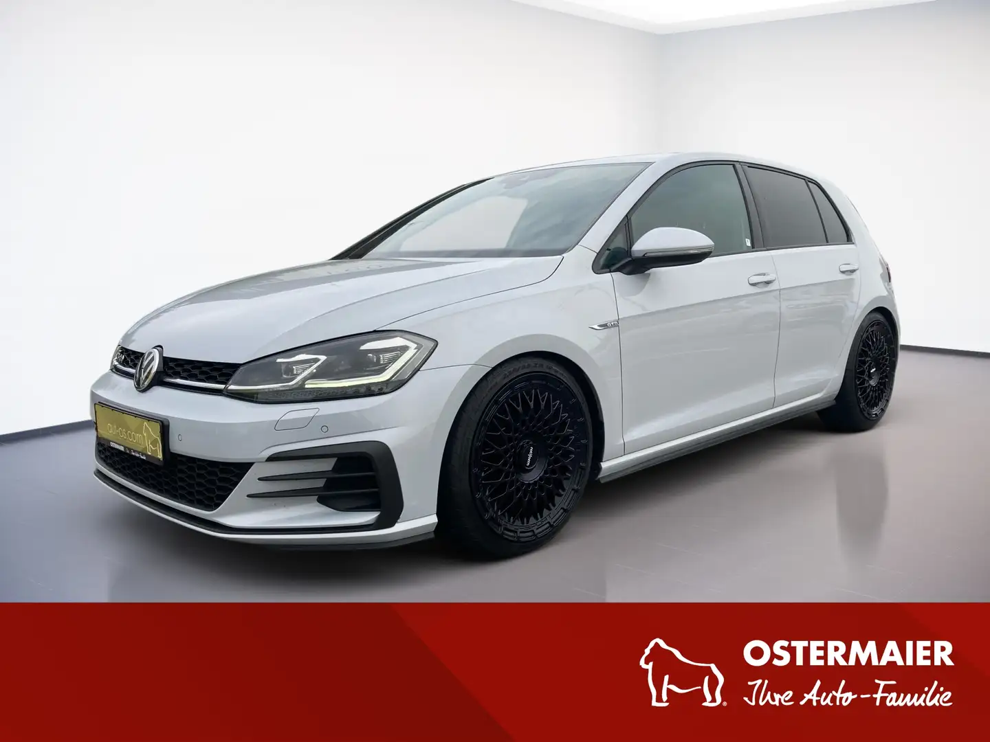 Volkswagen Golf VII GTD 2.0TDI 184PS AHK.ACC.LED.NAVI.SHZG.2xPDC Silber - 1