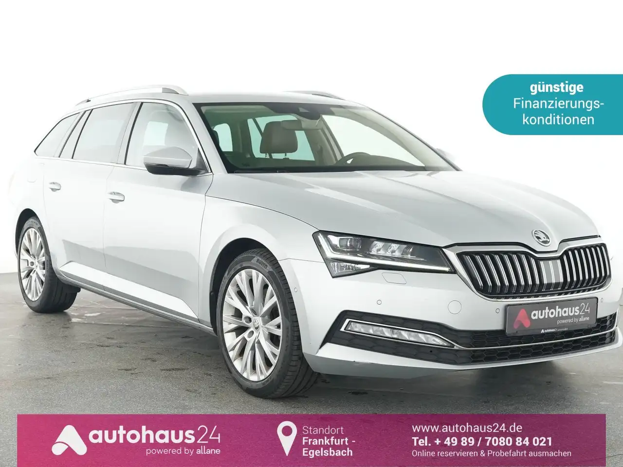 Skoda Superb Combi 2.0 TDI Navi|PDC|Teilleder|LED