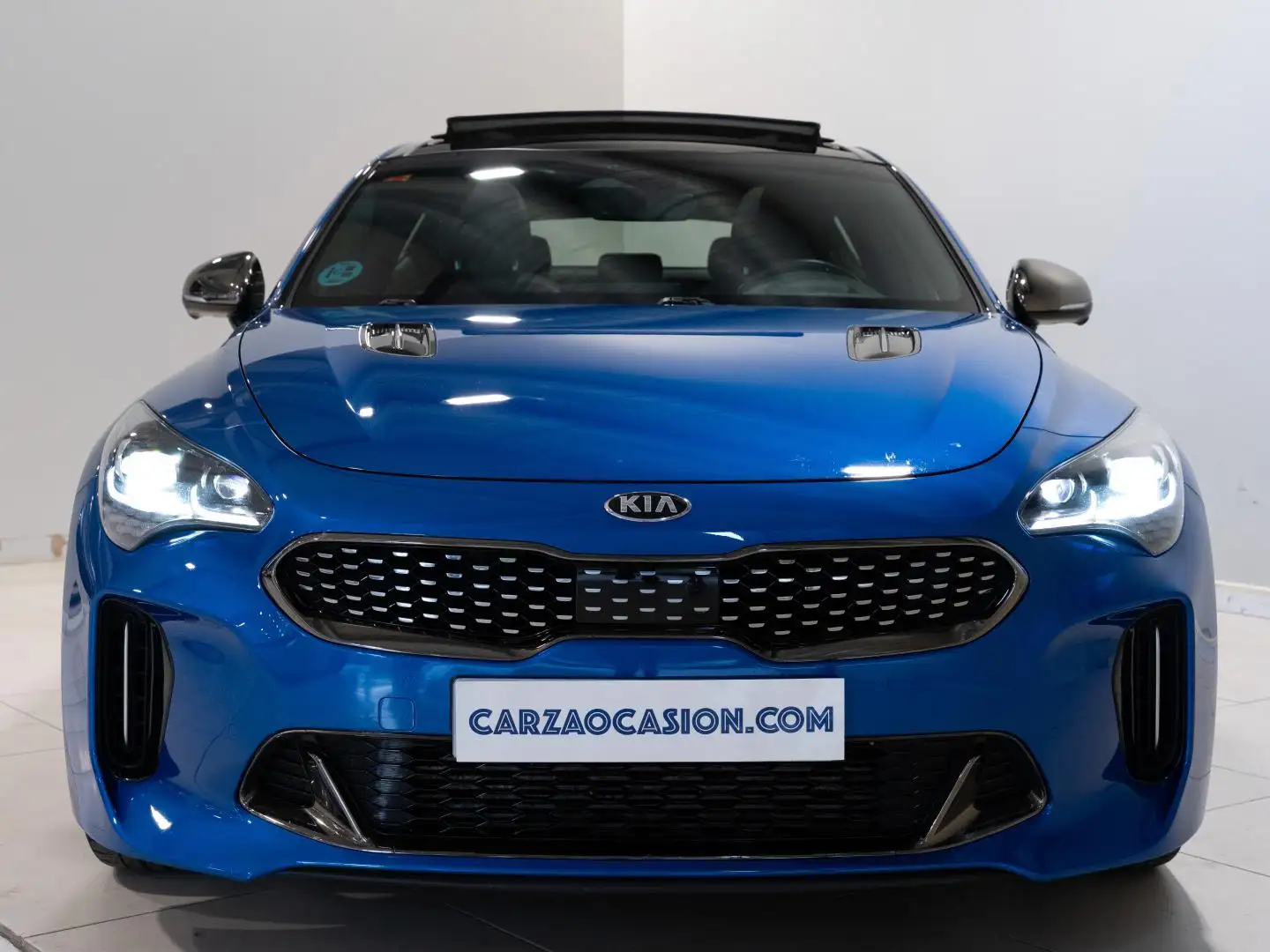 Kia Stinger 3.3 T-GDI GT 4x4 Aut. 366 Blauw - 2
