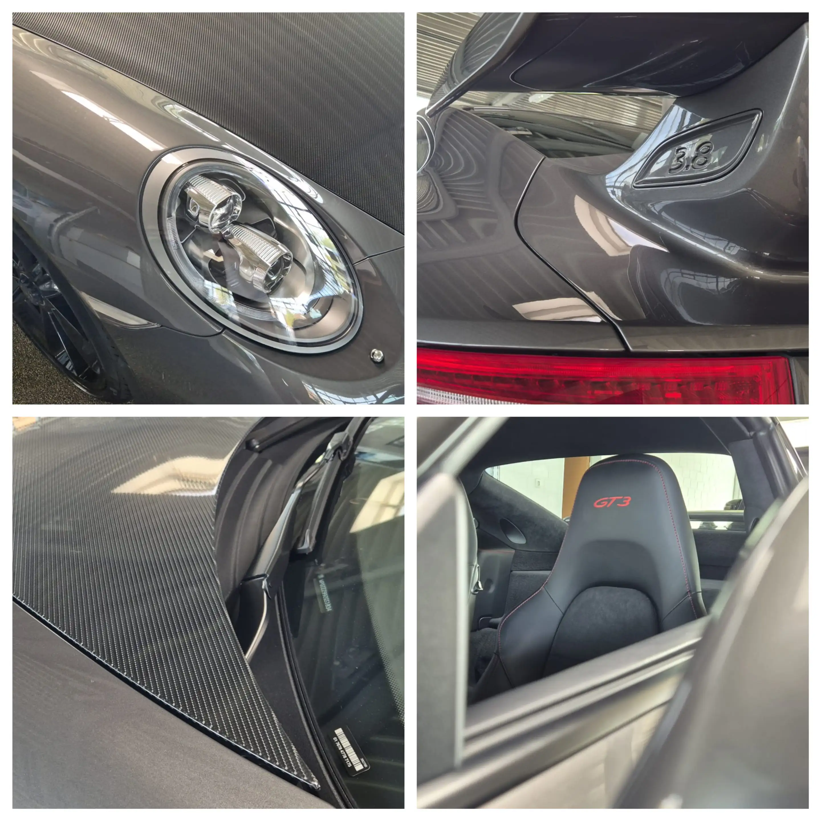 Porsche 911 991 GT3 Lift PDLS+ Chrono Alcan. 18W Keramik — photo 3