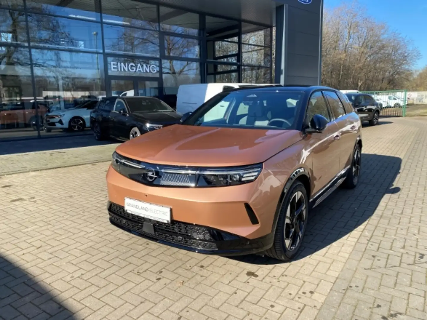 Opel Grandland Electric GS 73kWh-Akku 157kW-213SP 20'' ALU-Felgen Bronce - 1