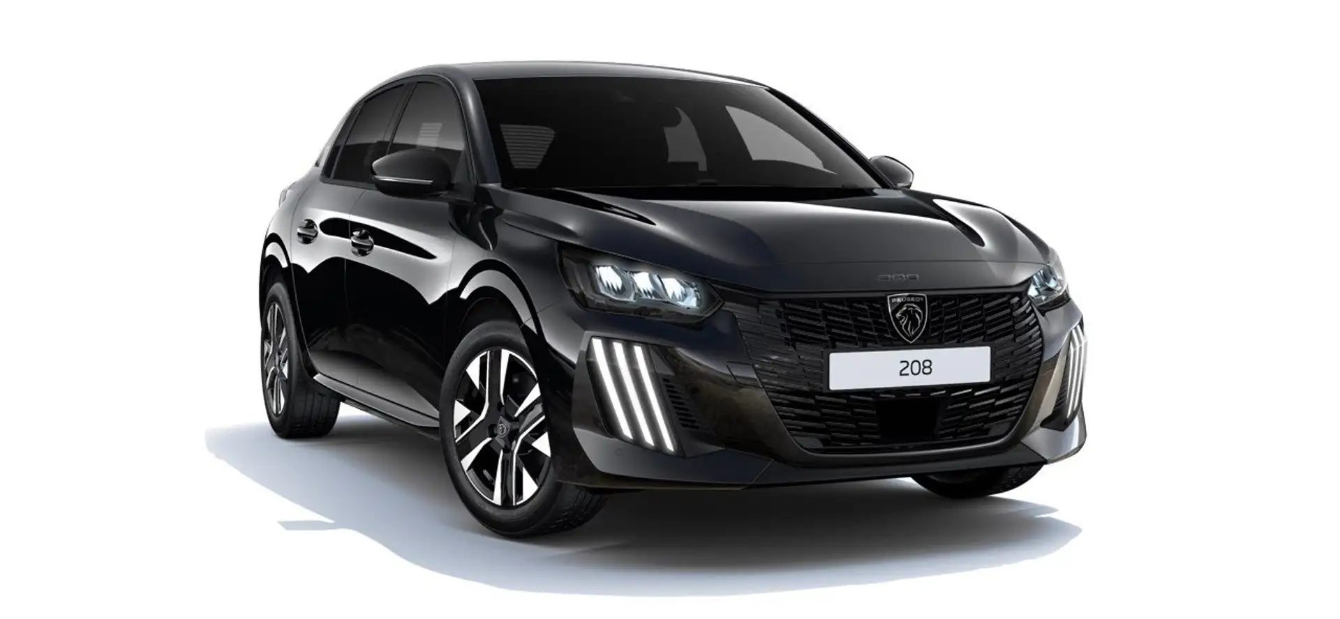Peugeot 208 208 Hybrid 110 e-DCS6 Style Negro - 1