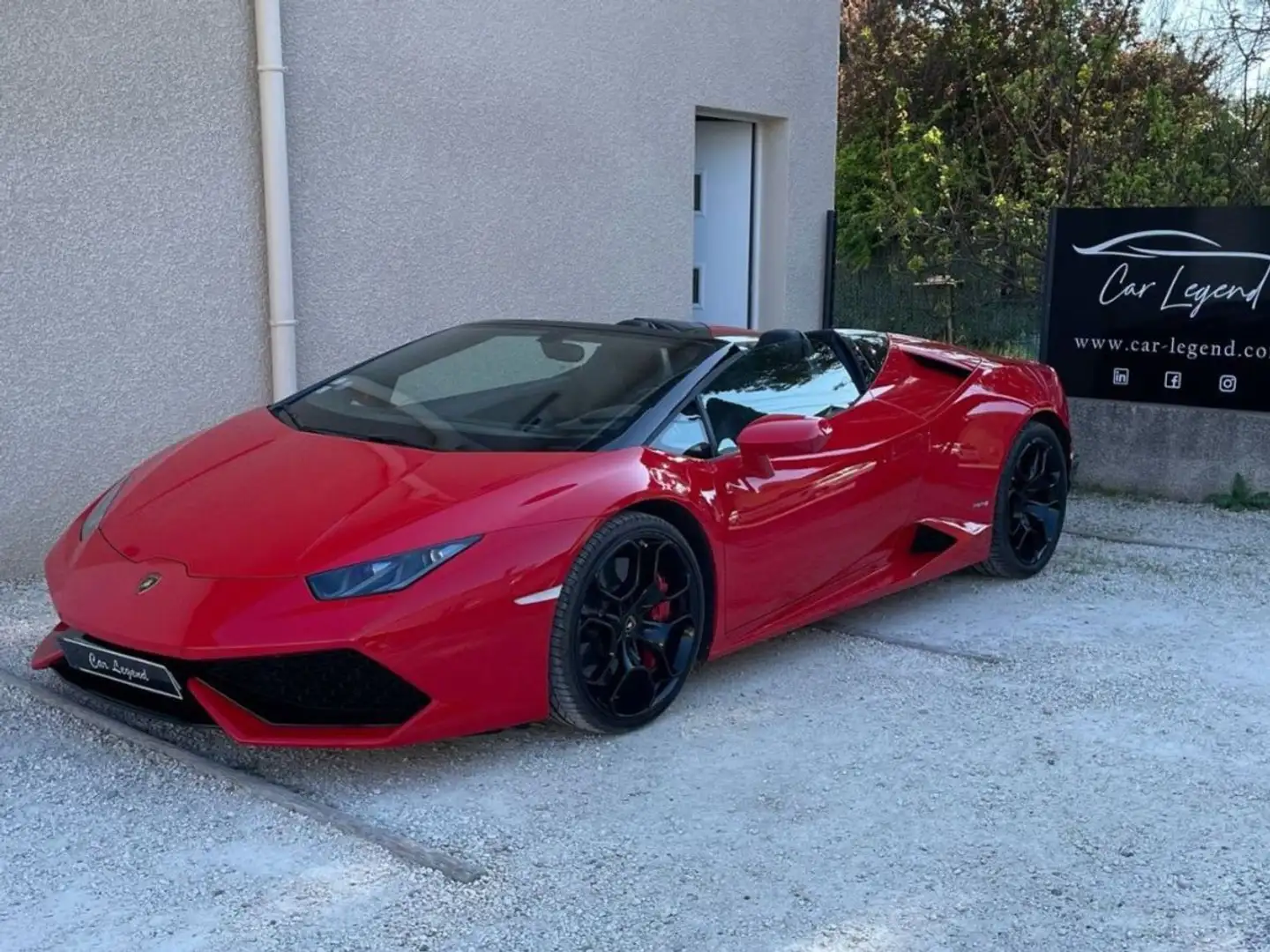 Lamborghini Huracán SPYDER Spyder 5.2 V10 LP 610-4 Piros - 1