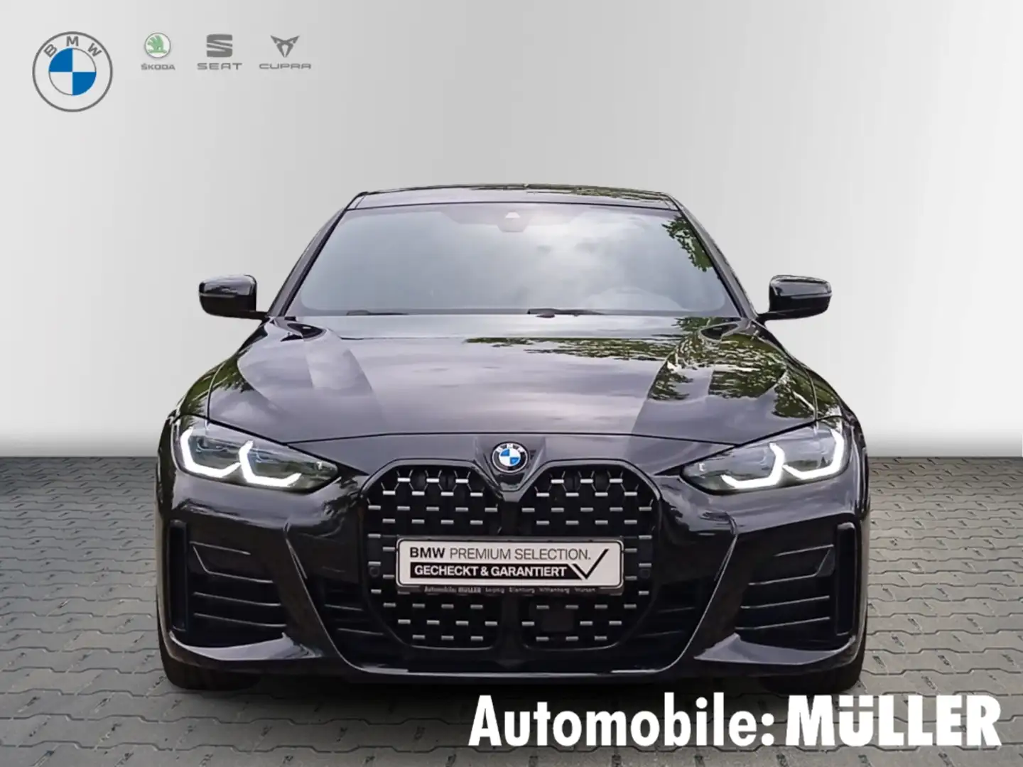 BMW 420 Gran Coupe d M Sport Laserlicht Sportpaket HUD AD Negru - 2