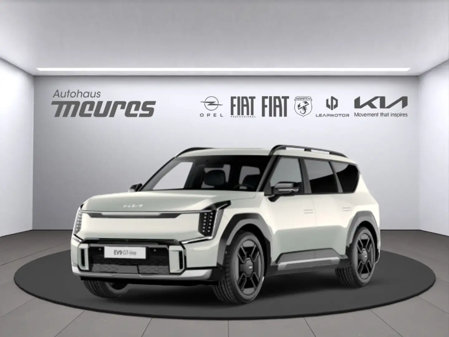 Kia EV9 GTL AWD 7-Sitzer El. Panodach Massagesitze El. Hec Срібний - 1