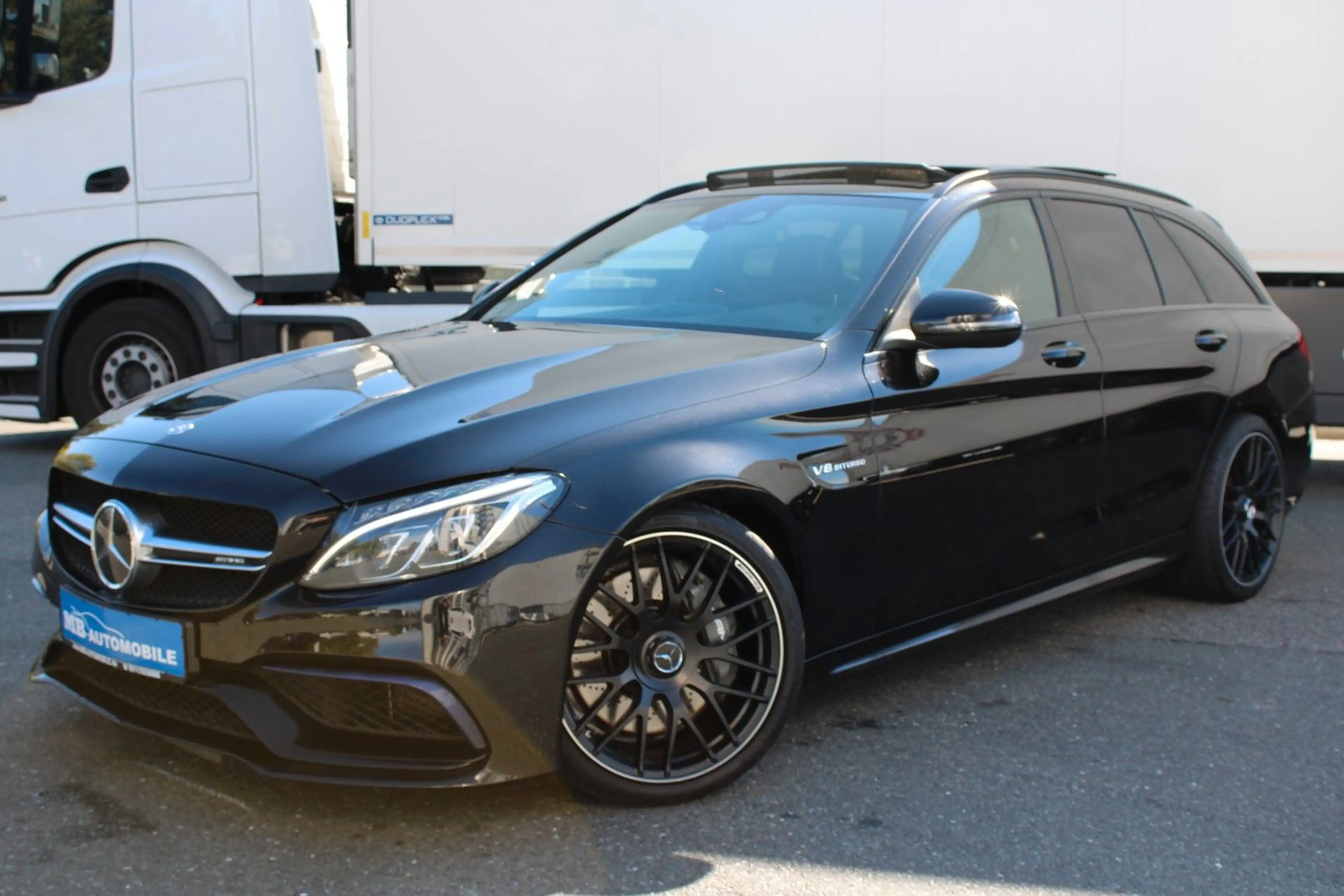 Mercedes-Benz C 63 AMG T Pano HeadUp ACC LED Leder SportAga — photo 2