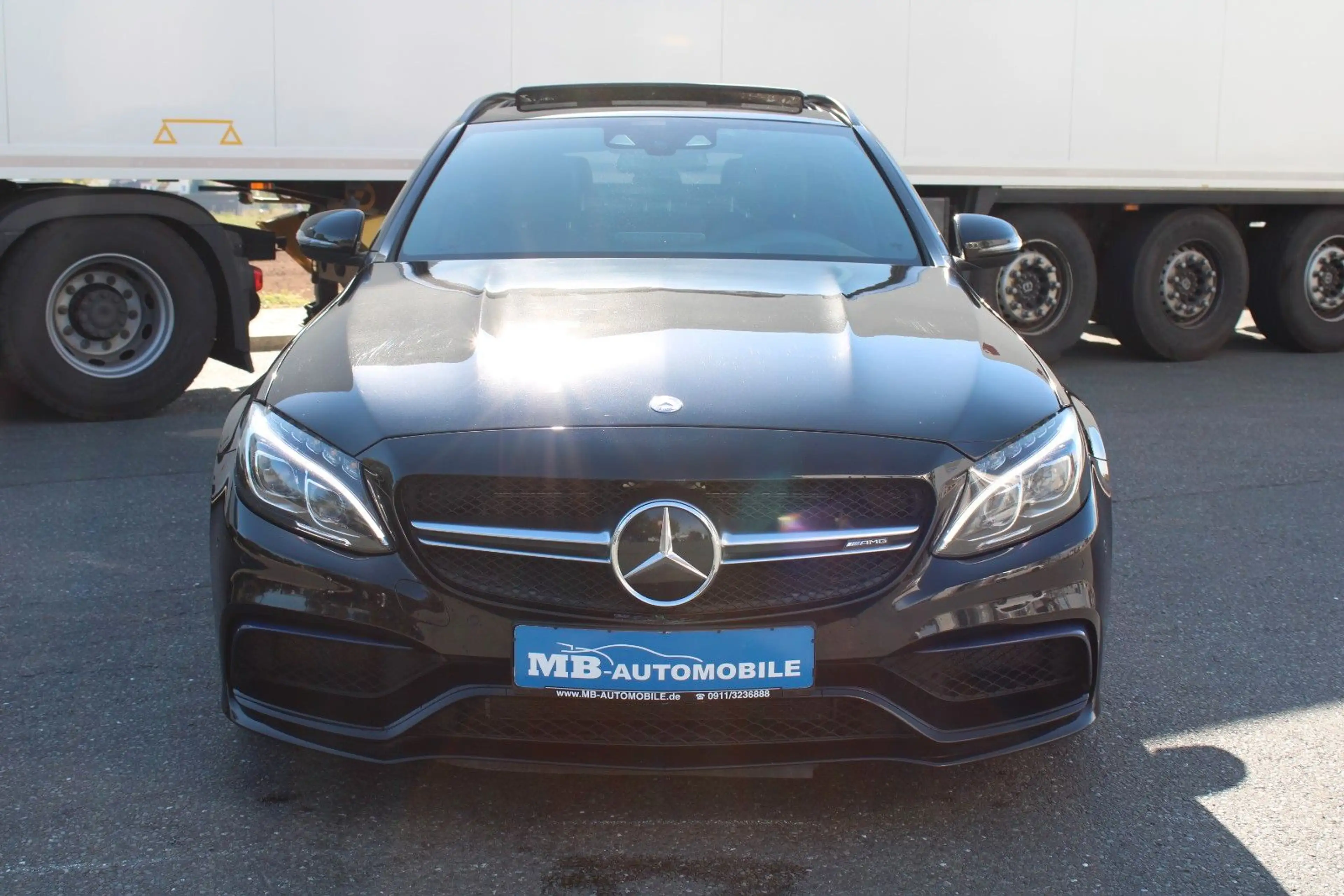Mercedes-Benz C 63 AMG T Pano HeadUp ACC LED Leder SportAga — photo 4