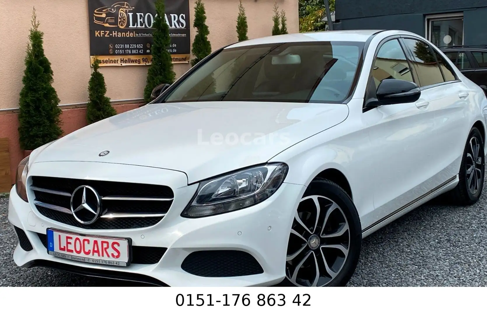 Mercedes-Benz C 180 Lim. Automatik PDC Kamera Blanc - 1
