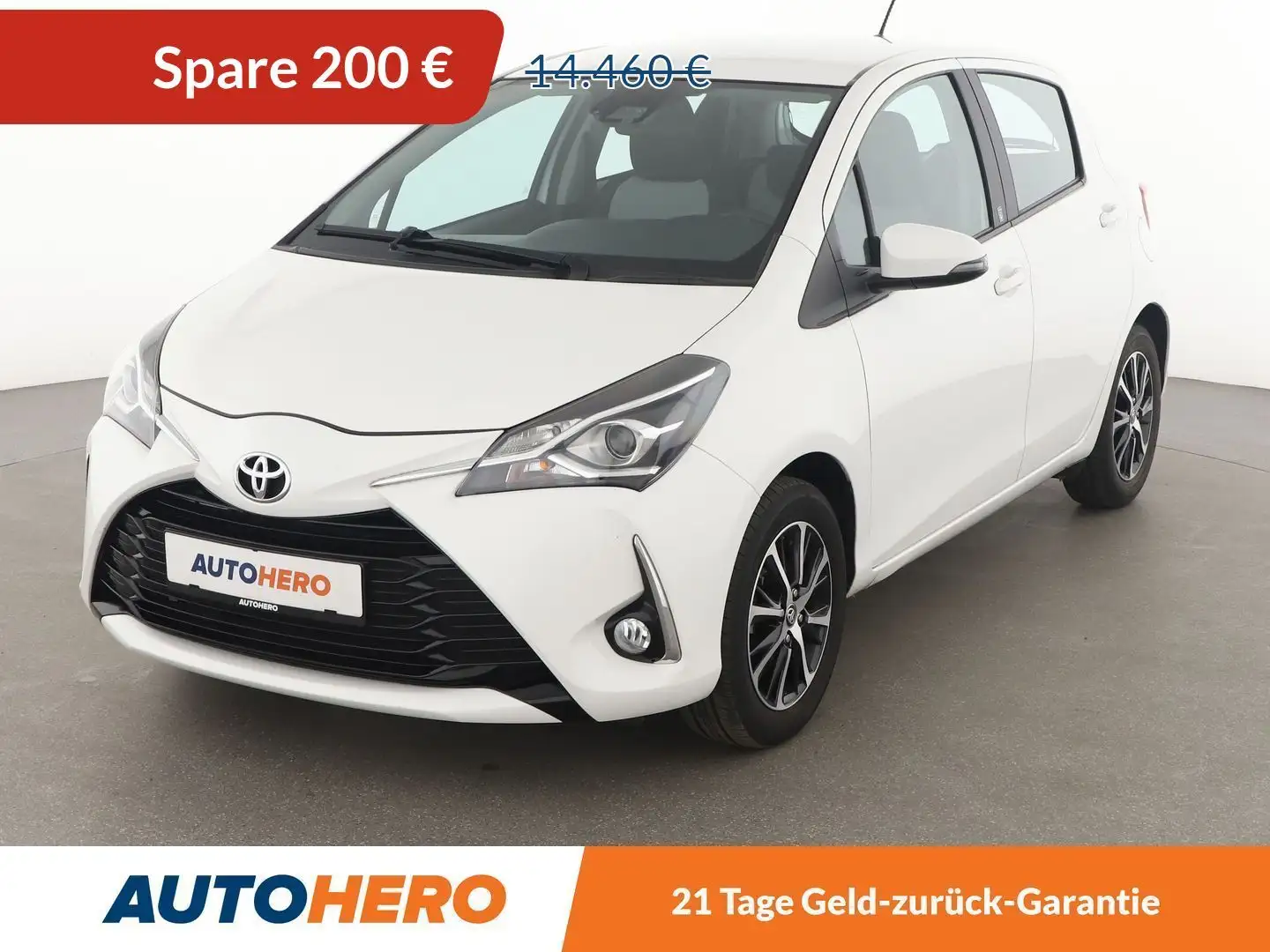 Toyota Yaris 1.5 Dual VVT-iE Team D *CAM*SHZ*KLIMA* Weiß - 1