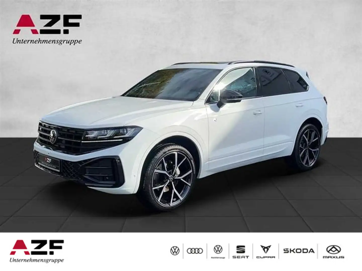 Volkswagen Touareg 3.0 TDI V6 4Mot. R-Line Black Style Weiß - 1