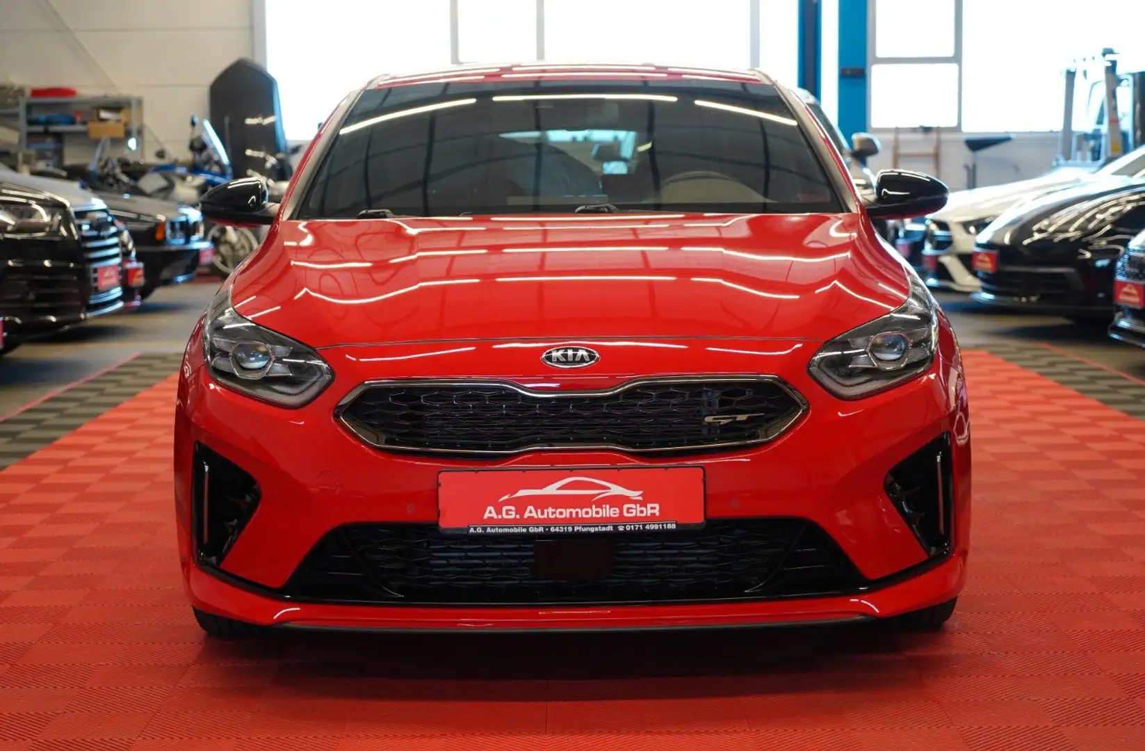 Kia ProCeed / pro_cee'd ProCeed GT *Unfallfrei*LED*Acc*Spur*Memory*JBL* Rot - 2