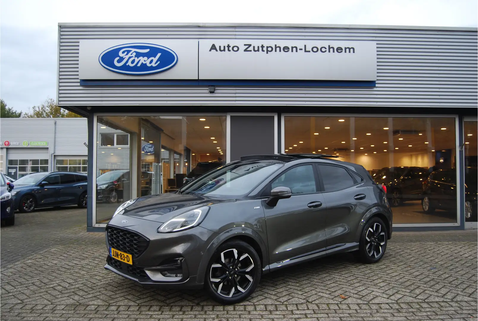 Ford Puma 1.0 EcoBoost Hybrid 155PK ST-Line X | PANORAMADAK Grijs - 1