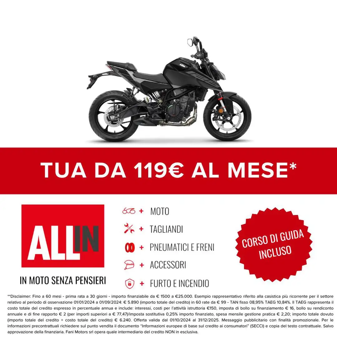 KTM 125 Duke DUKE 125 Nero - 2
