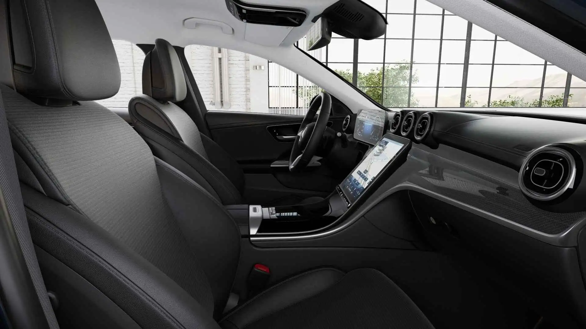 Mercedes-Benz C 220 D Break Luxury Line | Dodehoekassistent | Smartpho Blauw - 2