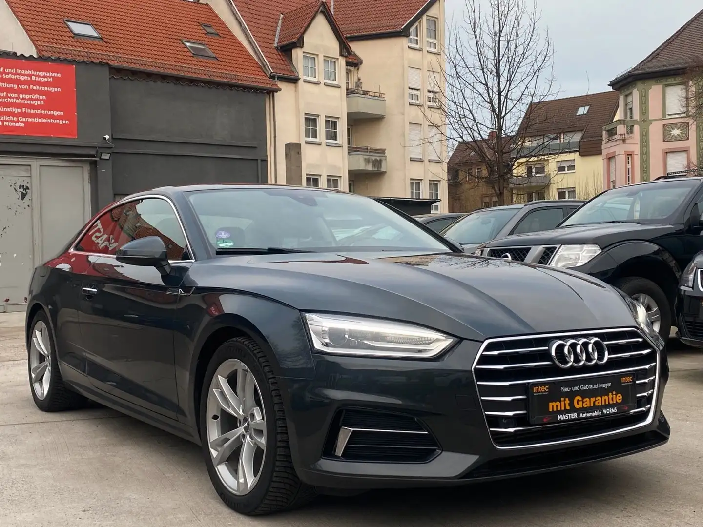 Audi A5 Coupe design 40 TFSI*2.HAND*LÜCKENLOS*PDC*SHZ Gris - 2