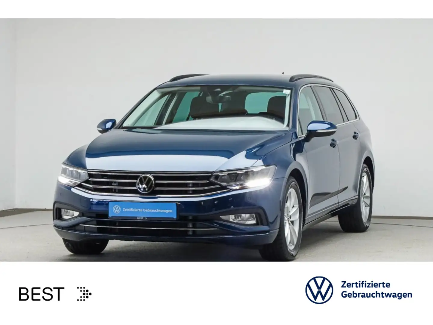 Volkswagen Passat Variant 2.0 TDI DSG BUSINESS*LED*AHK*KAME Bleu - 1