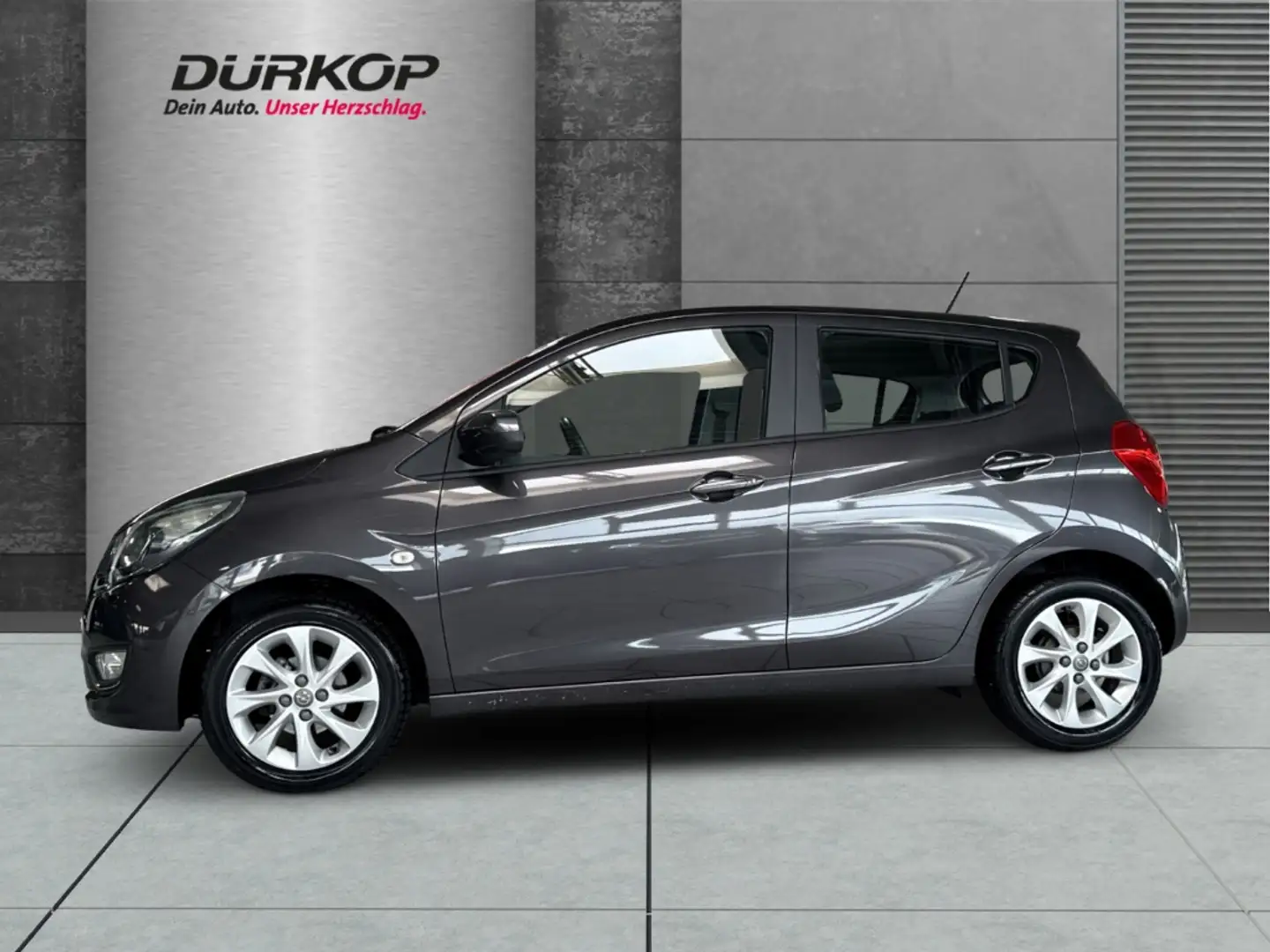 Opel Karl Exklusiv Klimaautomatik/Spurhalteassistent Grau - 2