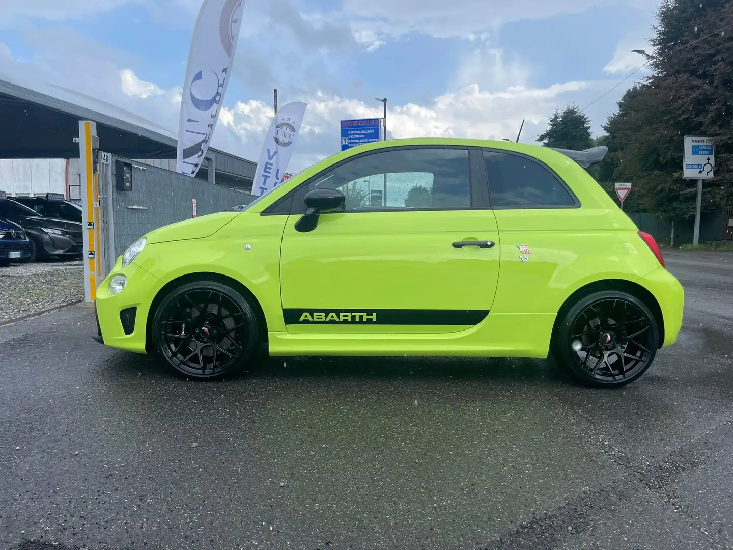 Abarth 595 595 2016 1.4 t-jet Competizione 180cv my18 Groen - 2